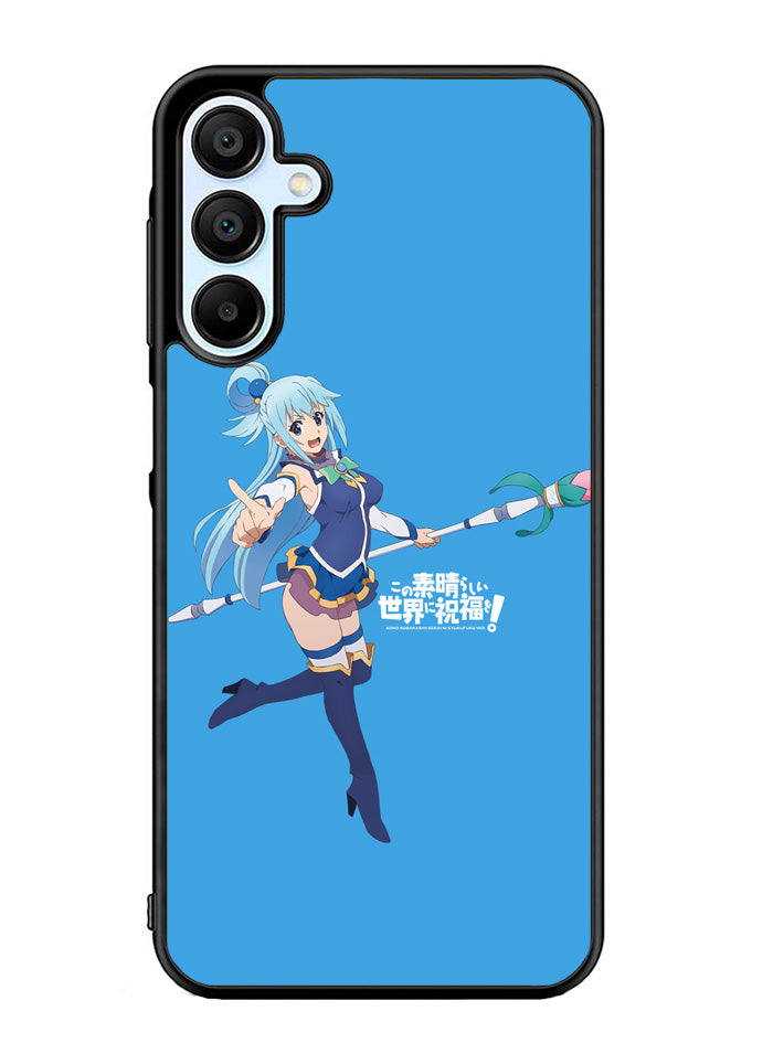 Aqua Konosuba Samsung Galaxy A35 5G Case OV6184