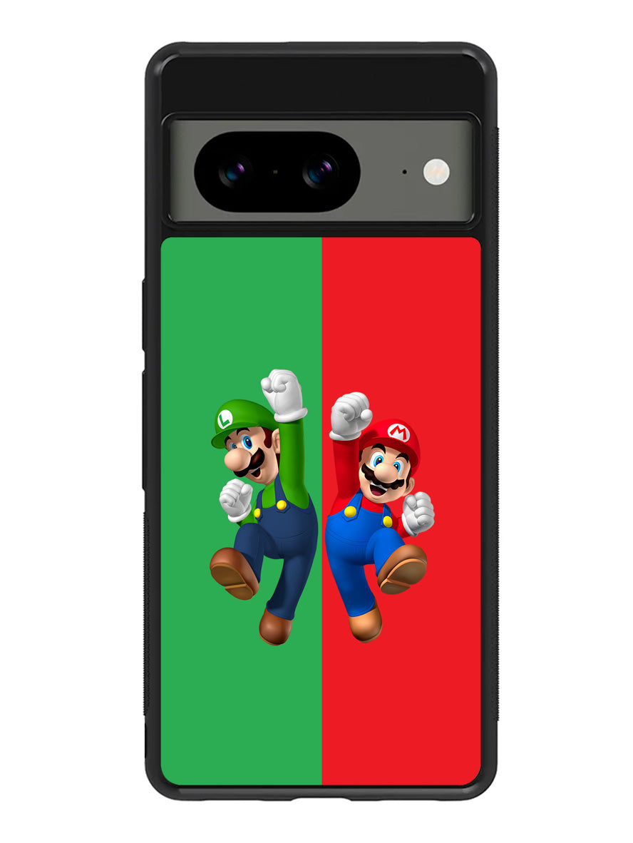 Mario Bros Luigi Google Pixel 8 Case QC3400