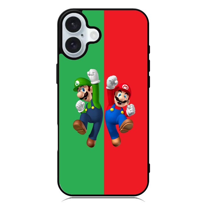 Mario Bros Luigi iPhone 16 Plus Case QC3400