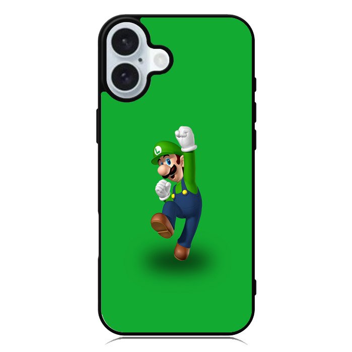 Mario Bros Luigi iPhone 16 Plus Case QC3401