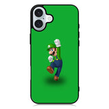 Mario Bros Luigi iPhone 16 Plus Case QC3401