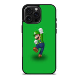 Mario Bros Luigi iPhone 16 Pro Max Case OV3401