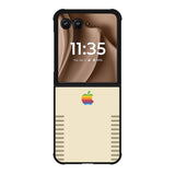 Apple Retro Motorola Moto RAZR Plus 2025 Case OV6183
