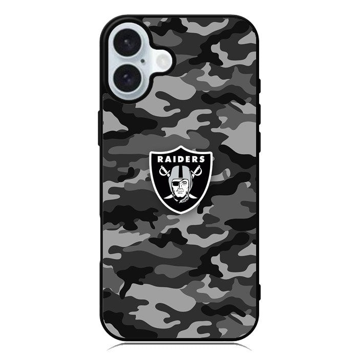 Oakland Raiders iPhone 16 Case QC3049