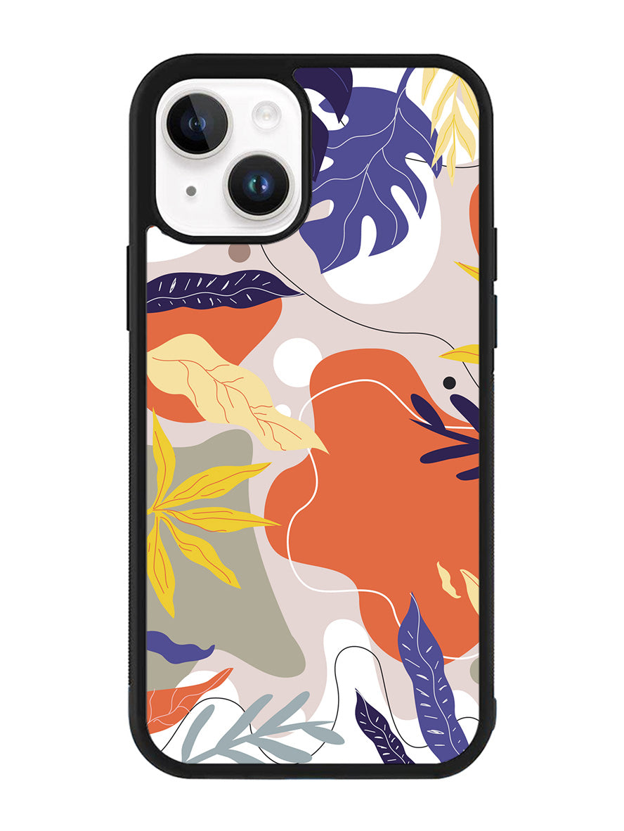 Floral Pattern iPhone 15 Plus Case OV6381