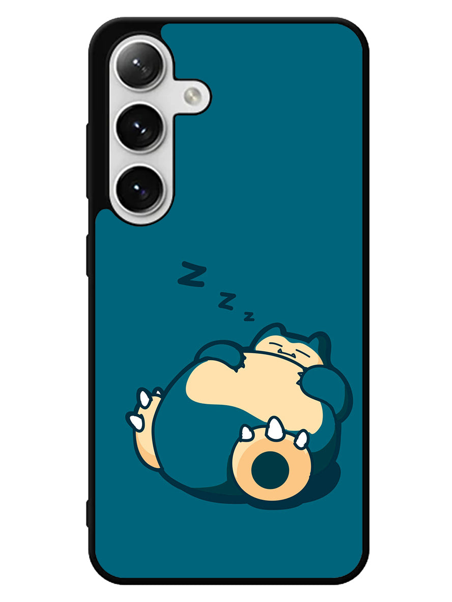 Pokemon Snorlax 1st Samsung Galaxy S25 5G Case