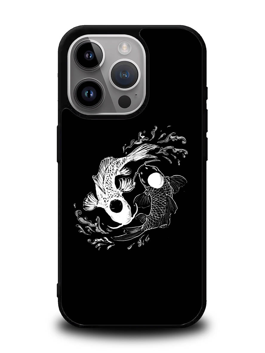 Yin Yang Koi Fish iPhone 15 Pro Max Case OV6742