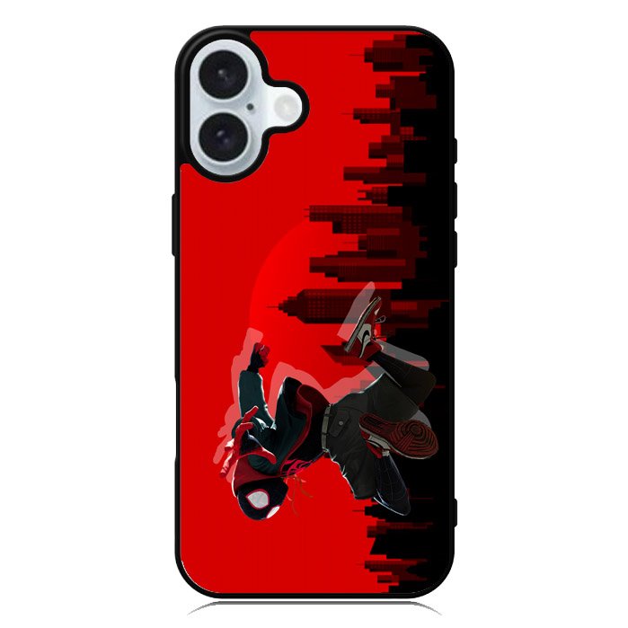Spiderman Spider Verse Miles iPhone 16 Plus Case QC2437