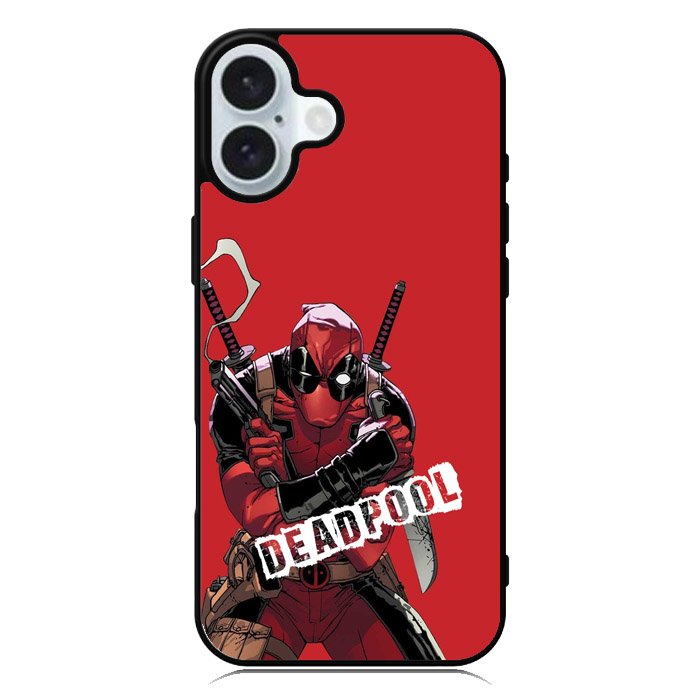 Deadpool Marvel Xmen iPhone 16 Plus Case QC6283