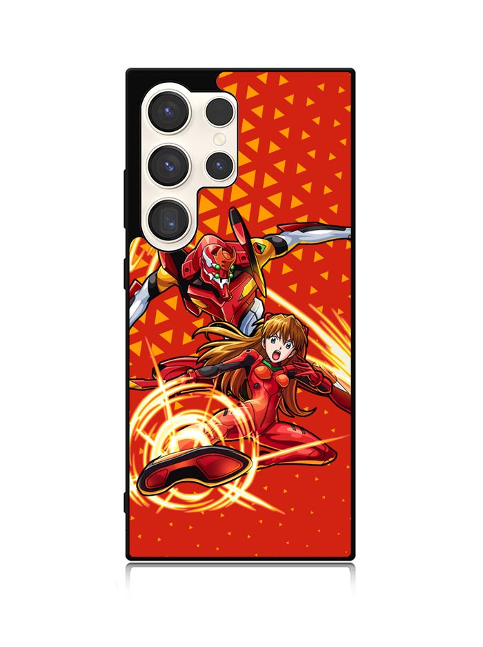 Evangelion Asuka Langley Samsung Galaxy S23 Ultra 5G Case QC6347