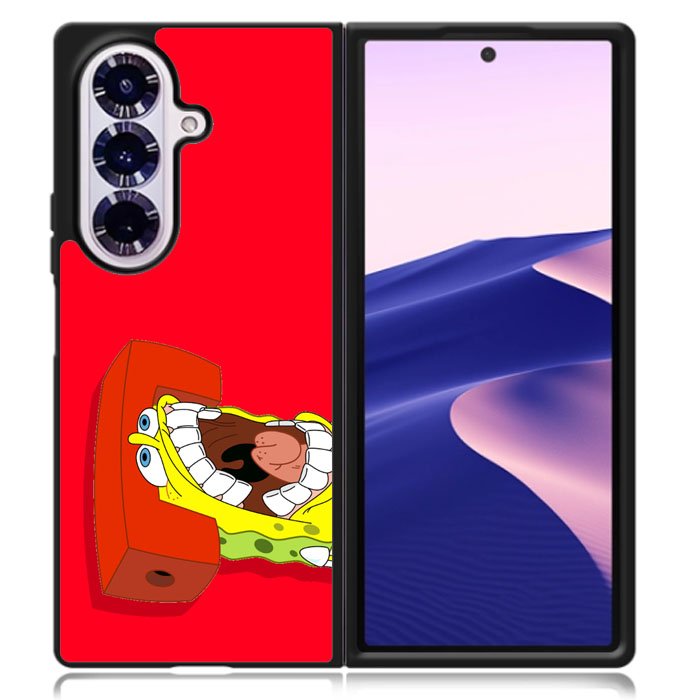 Spongebob Squarepants Karate Samsung Galaxy Z Fold 7 Case OV6651