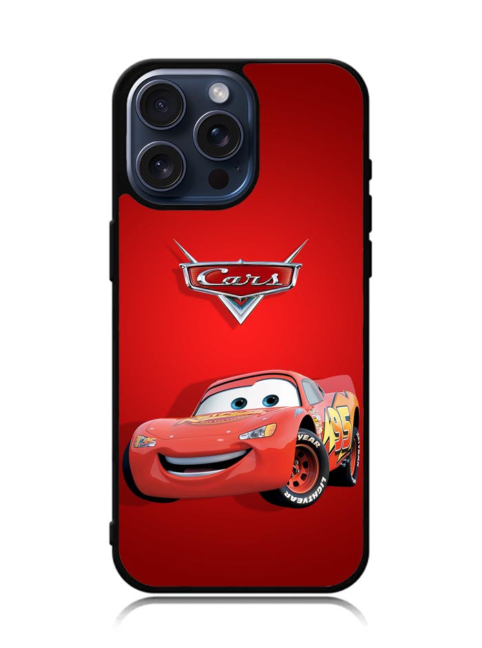 Disney Cars Lightning McQueen iPhone 15 Pro Max Case