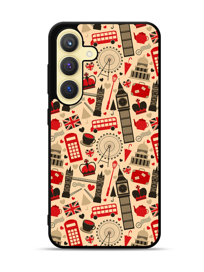 London City Pattern Samsung Galaxy S23 FE 5G Case QC6494