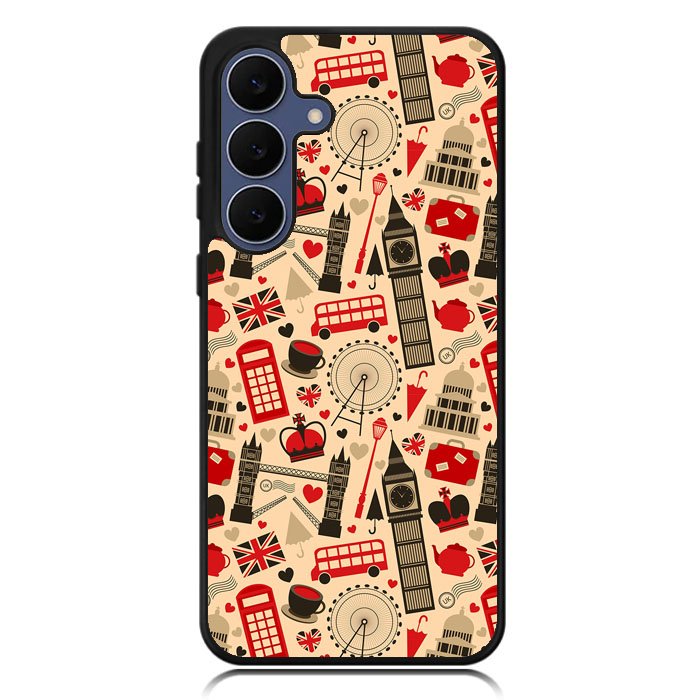 London City Pattern Samsung Galaxy S25 FE Case OV6494