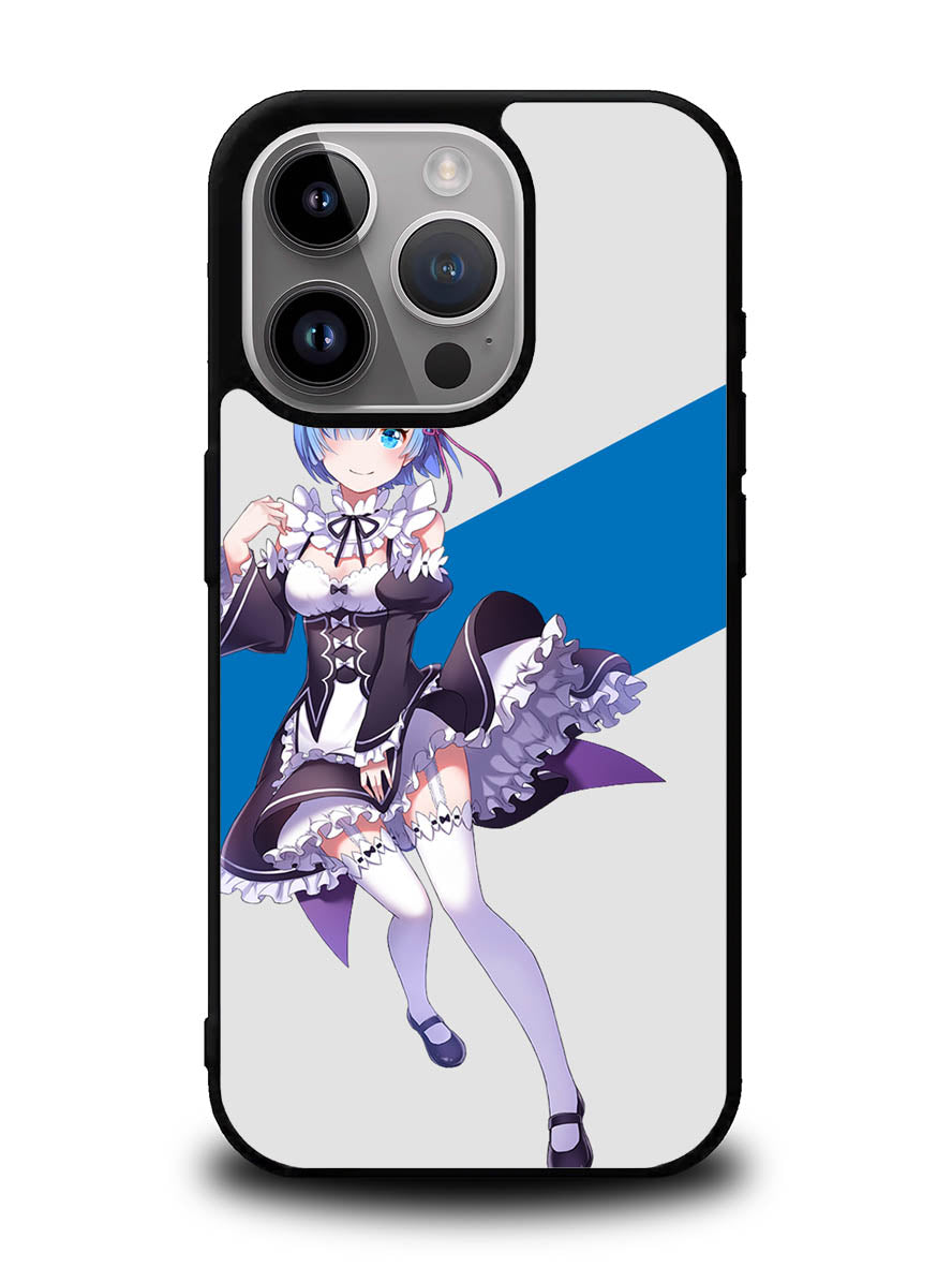 Rem Re Zero Anime iPhone 15 Pro Case