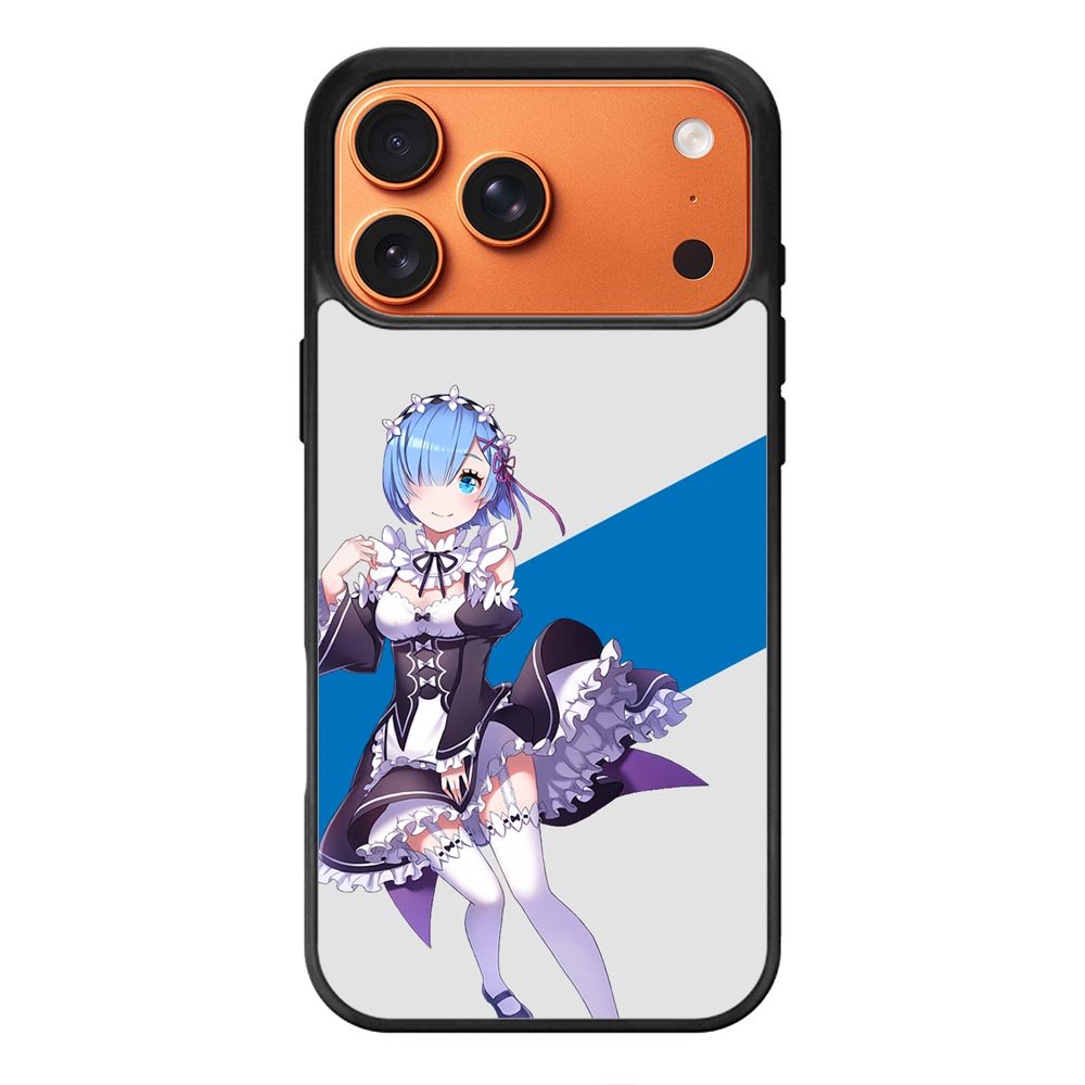 Rem Re Zero Anime iPhone 17 Pro Case