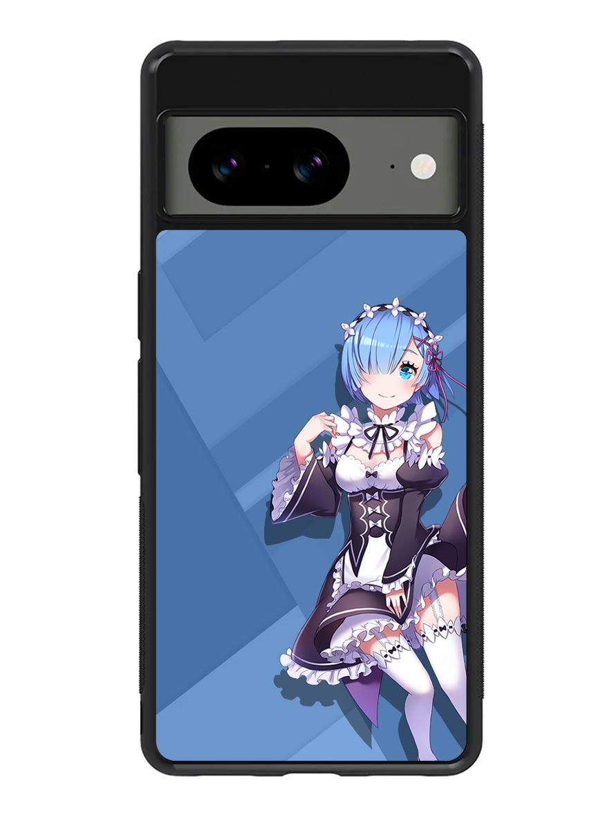 Rem Re Zero Anime Google Pixel 8A Case QC2736