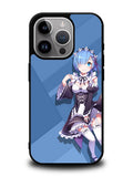 Rem Re Zero Anime iPhone 15 Pro Case OV2736