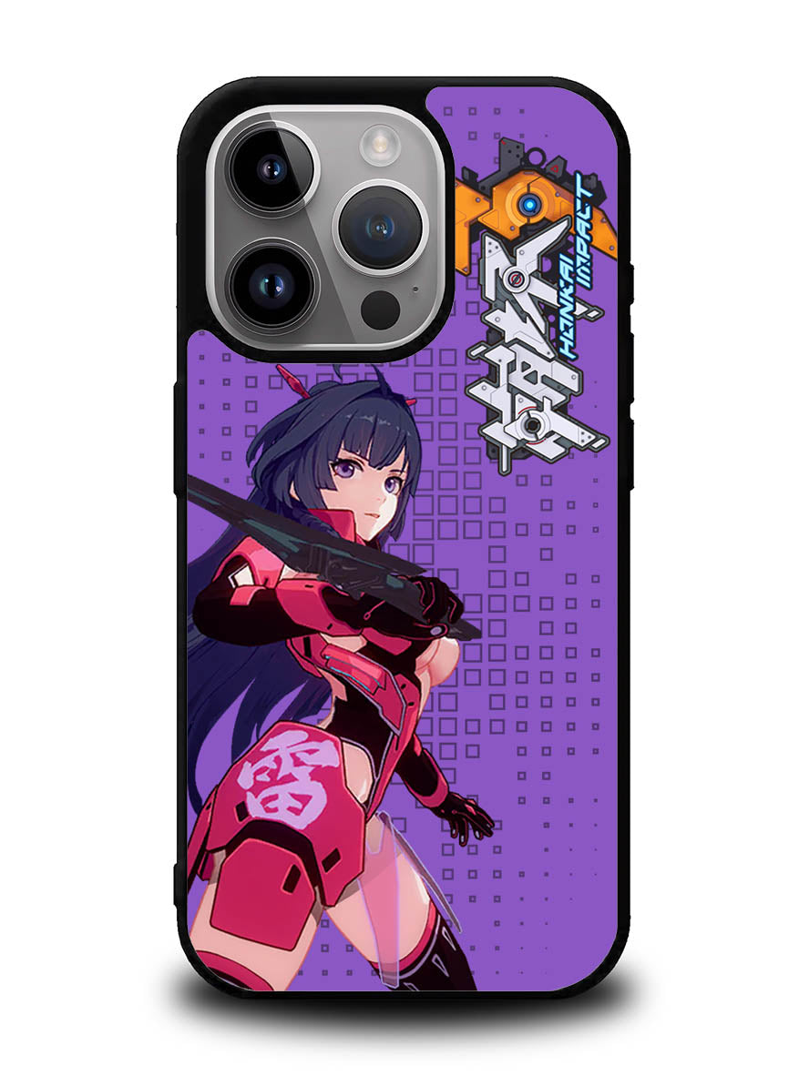 Raiden Mei Honkai Impact iPhone 15 Pro Case OV6598