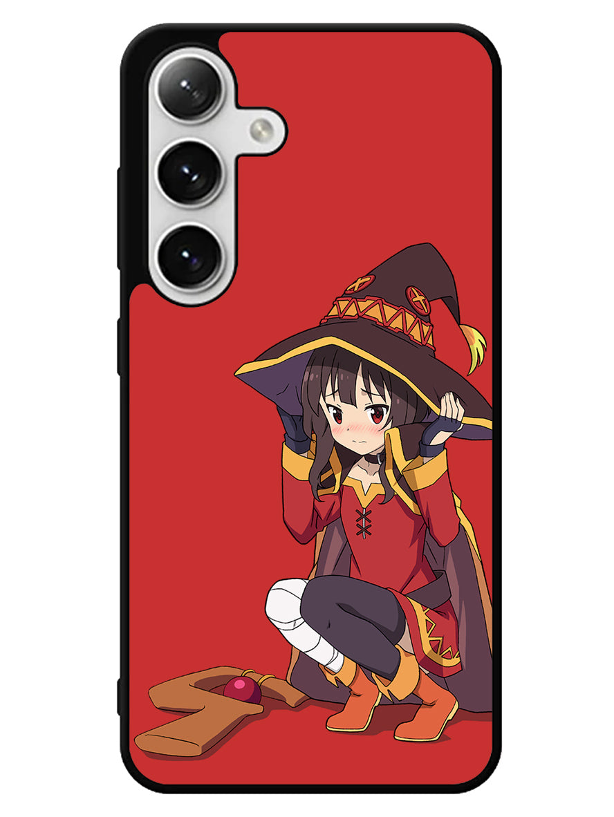Megumin Konosuba Anime Samsung Galaxy S25 5G Case
