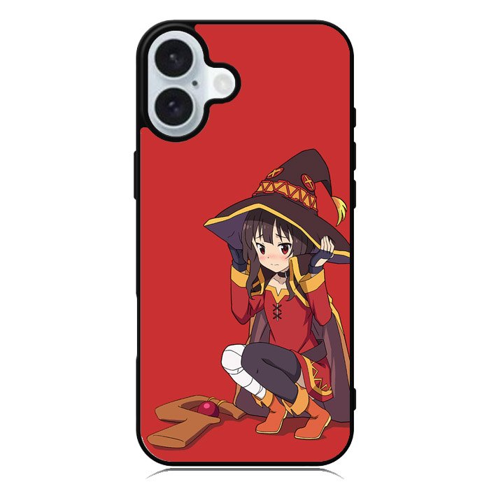 Megumin Konosuba Anime iPhone 16 Case