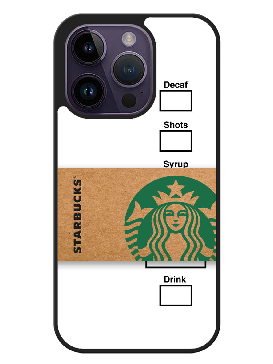 Starbucks Cup iPhone 14 Pro Case OV5177