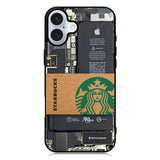 Machine Board iPhone Starbucks iPhone 16 Plus Case QC6501