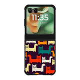 Cat Pattern Motorola Moto RAZR 2025 Case OV6243
