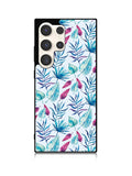 Floral Flower Pattern Samsung Galaxy S23 Ultra 5G Case QC6372