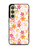 Floral Flower Pattern Samsung Galaxy S23 5G Case QC6376
