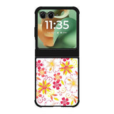 Floral Flower Pattern Motorola Moto RAZR 2025 Case OV6376