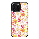 Floral Flower Pattern iPhone 16 Pro Case OV6376