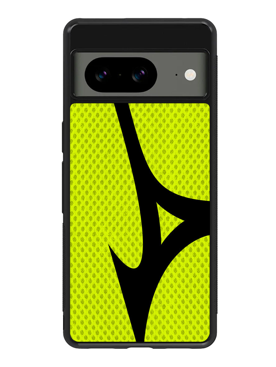 Mizuno Yellow Green Google Pixel 8A Case QC6534