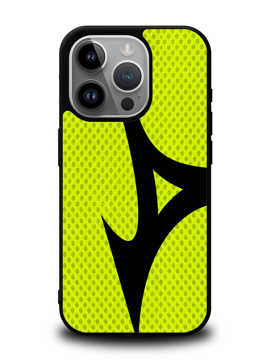 Mizuno Yellow Green iPhone 15 Pro Case OV6534