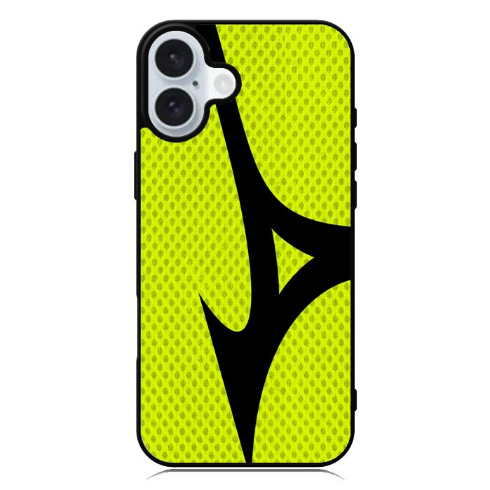 Mizuno Yellow Green iPhone 16 Plus Case QC6534