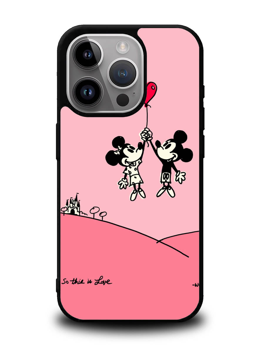 Mickey Minnie Mouse iPhone 14 Pro Case QC3266