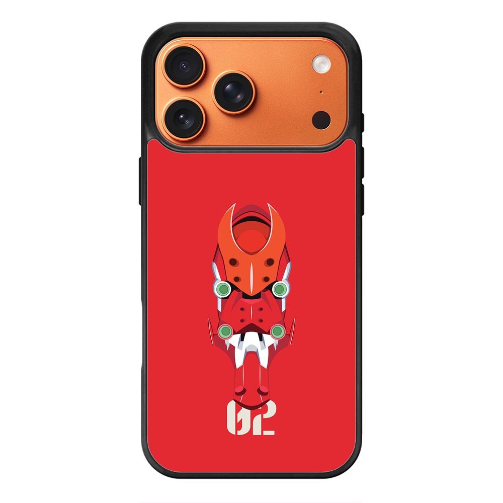 Evangelion EVA 02 Asuka iPhone 17 Pro Max Case QC6354