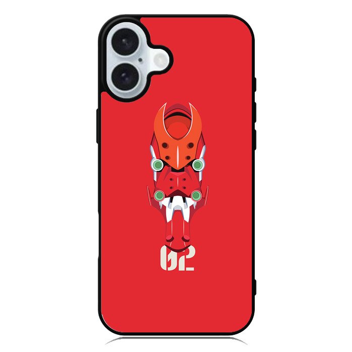 Evangelion EVA 02 Asuka iPhone 16 Plus Case QC6354