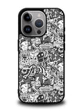 Doodle iPhone 15 Pro Max Case OV6326