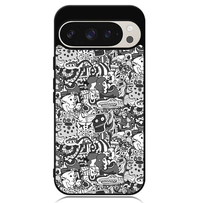 Doodle Google Pixel 9 | Pixel 9 Pro Case OV6326