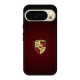 Porsche Logo Carbon Red Google Pixel 10 Pro XL Case