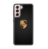 Porsche Logo Carbon  Samsung Galaxy S21 Plus Case SS1095