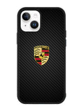 Porsche Logo Carbon iPhone 15 Plus Case OV2846