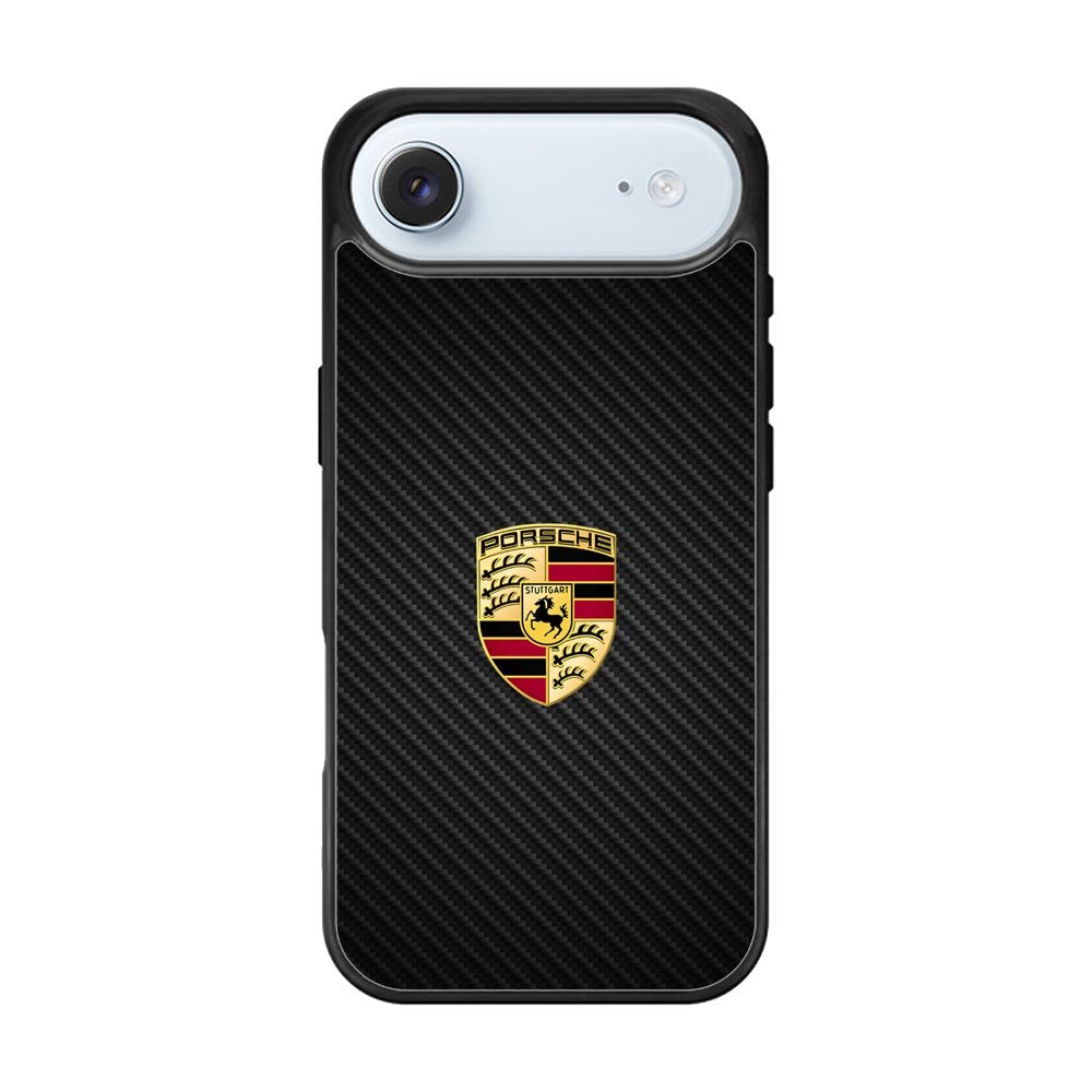 Porsche Logo Carbon iPhone Air Case