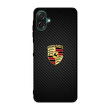 Porsche Logo Carbon Samsung Galaxy A07 Case