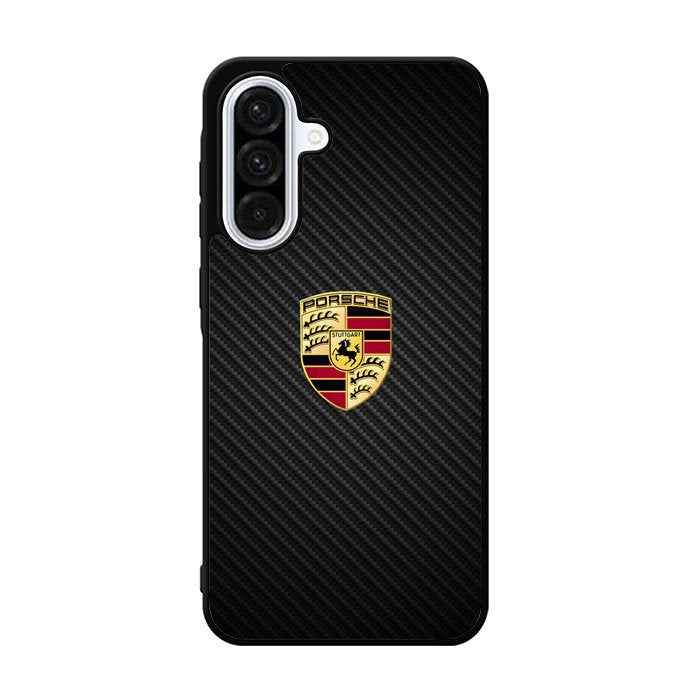 Porsche Logo Carbon Samsung Galaxy A36 Case OV6057