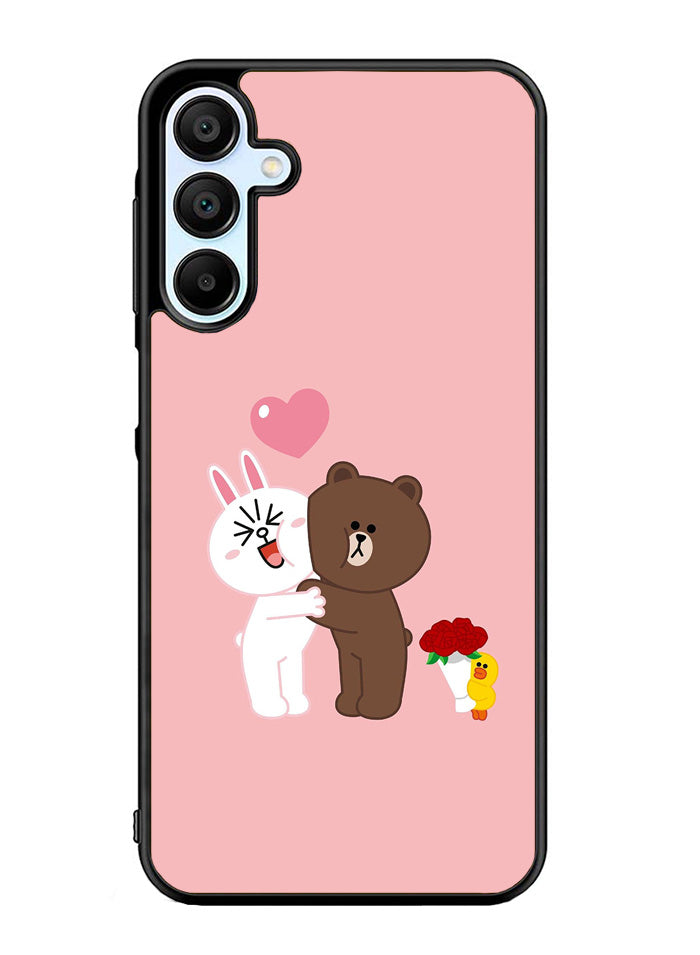 Line Brown Cony Samsung Galaxy A35 5G Case OV6481