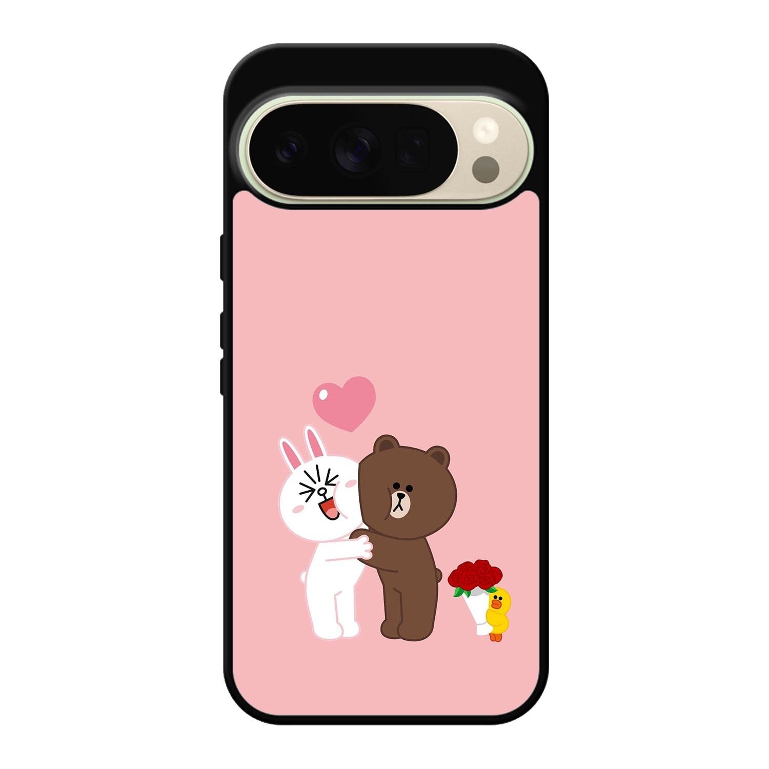 Line Brown Cony Google Pixel 10 Pro XL Case QC6481