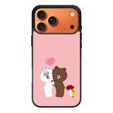 Line Brown Cony iPhone 17 Pro Case QC6481