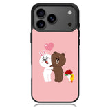 Line Brown Cony iPhone 17 Pro Case OV6481